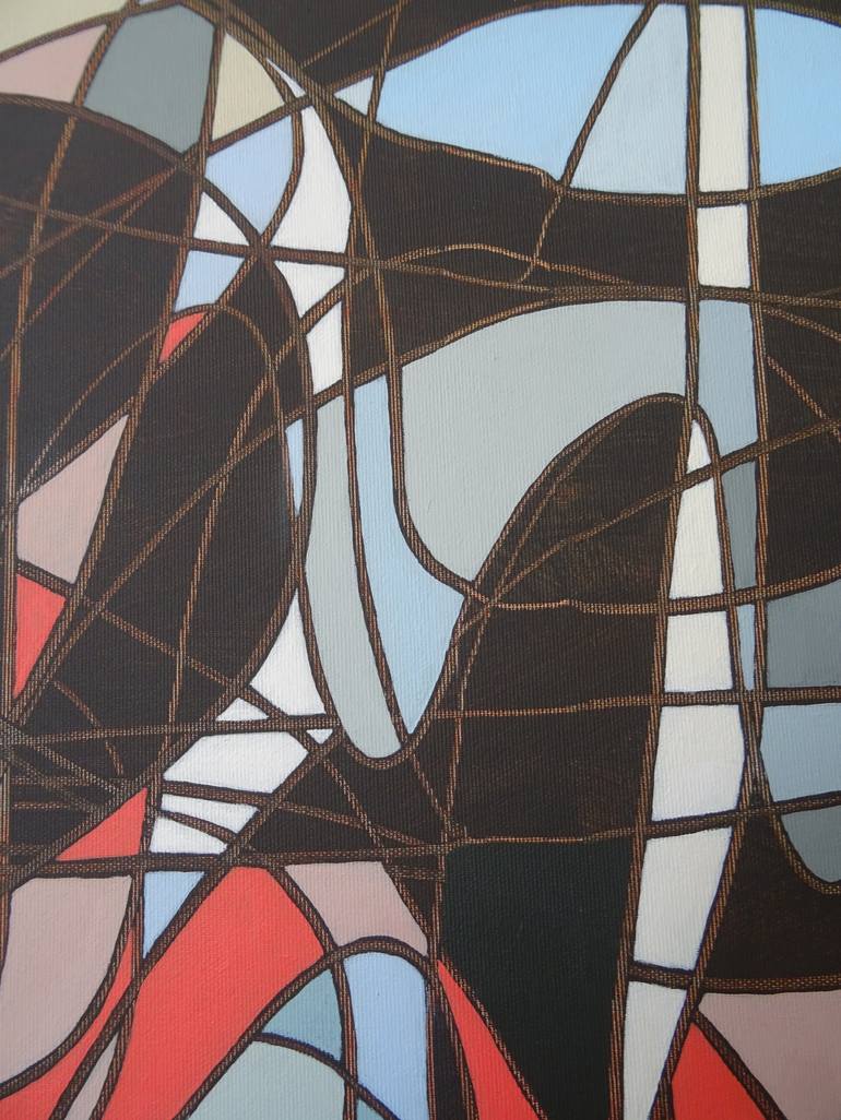 Original Contemporary Patterns Painting by Andreas Pohle