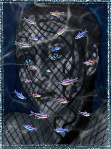 Original Surrealism Women Digital by Flavia-Crina Sandru