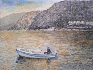 Original Boat Paintings by Daniele Teobaldelli