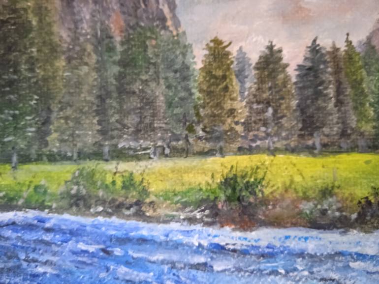 Original Realism Landscape Painting by Daniele Teobaldelli