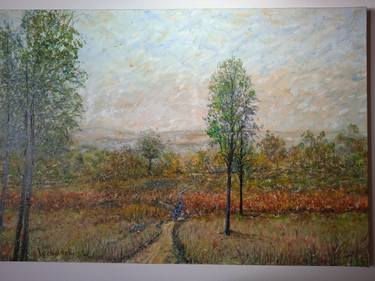 Print of Impressionism Landscape Paintings by Daniele Teobaldelli