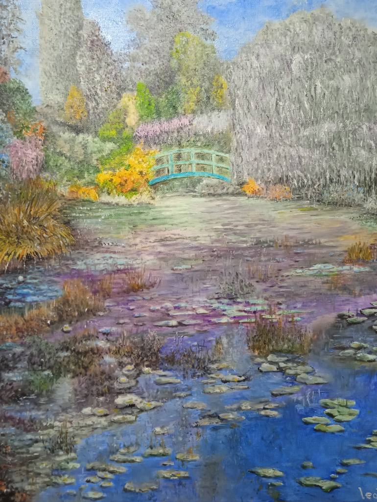 Original Impressionism Landscape Painting by Daniele Teobaldelli