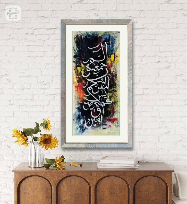 Original Abstract Painting by Maheen Shuaib