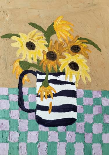 Original Floral Paintings by Amy Cowell