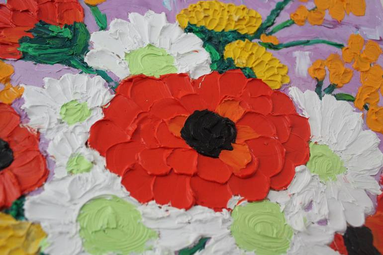 Original Floral Painting by Amy Cowell