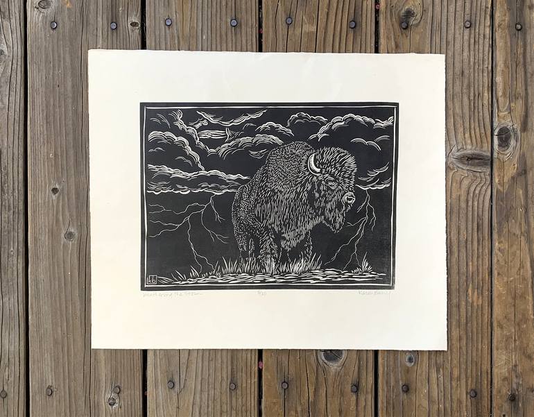 Original Animal Printmaking by Karen Barry