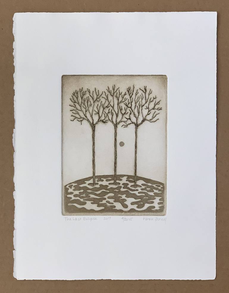 Original Tree Printmaking by Karen Barry