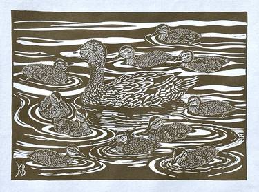 Original Animal Printmaking by Karen Barry