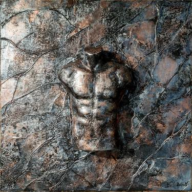 Original Body Mixed Media by Evelynne V