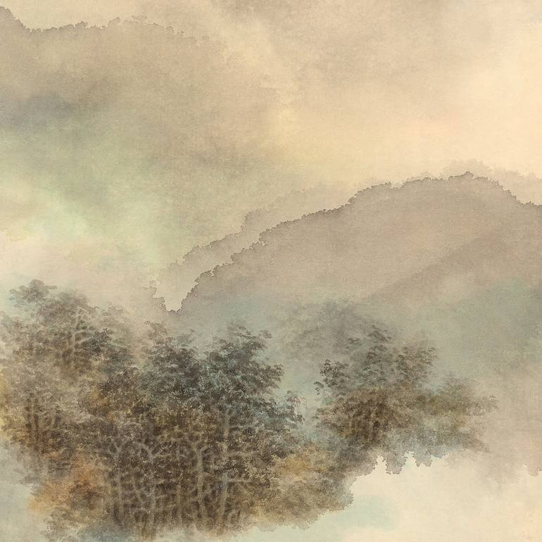 Original Landscape Painting by Evan SP  Wu