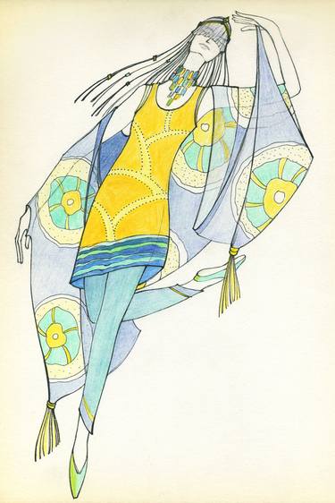 Print of Conceptual Fashion Drawings by Nadya Solovyova