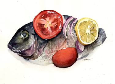 Print of Realism Food Paintings by Peter Francisco