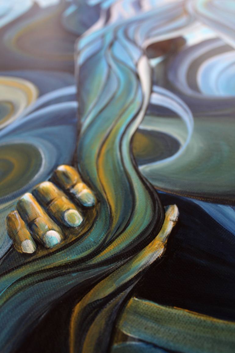 Original Conceptual Body Painting by Olga Gera
