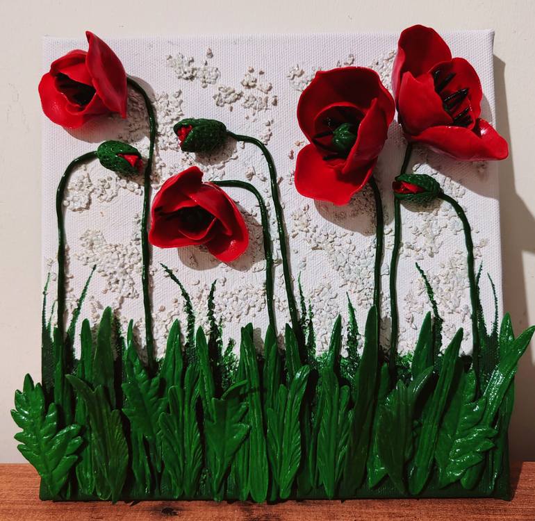 Original Abstract Expressionism Abstract Mixed Media by Esen Susuz Terzi