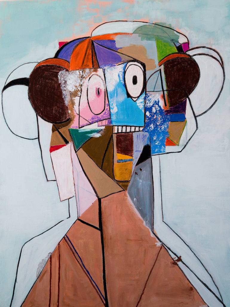 Original Abstract Expressionism Abstract Paintings by Roy Fabry