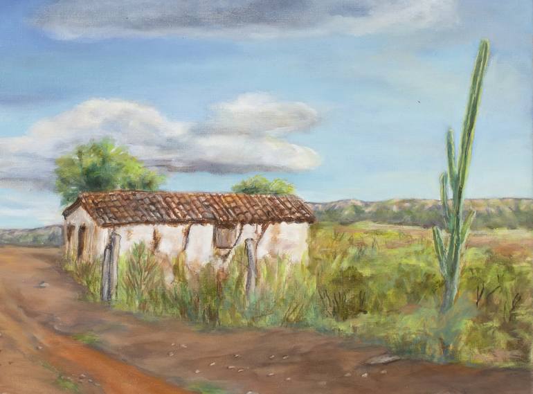Original Realism Rural life Painting by Américo de Carvalho e Sousa