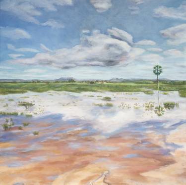 Print of Impressionism Landscape Paintings by Américo de Carvalho e Sousa