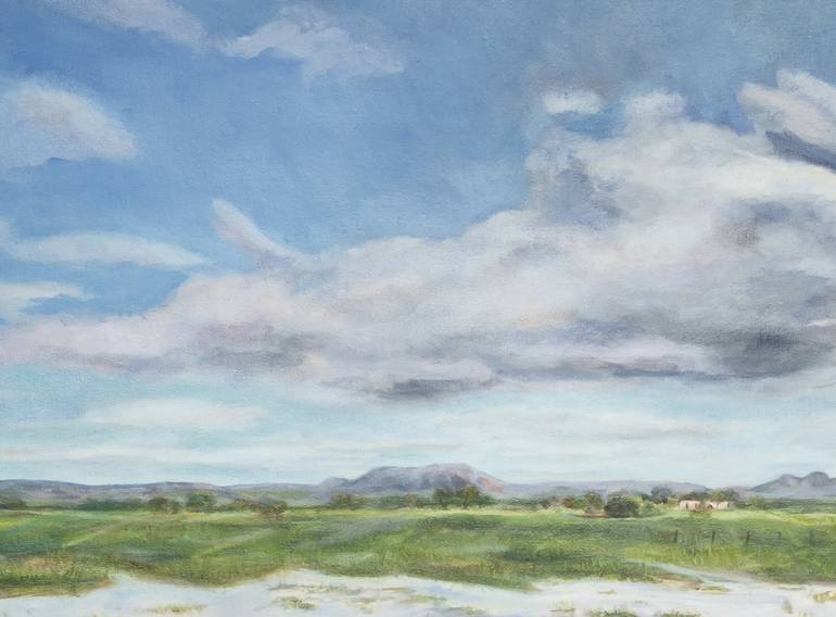 Original Impressionism Landscape Painting by AméRico De Carvalho E Sousa