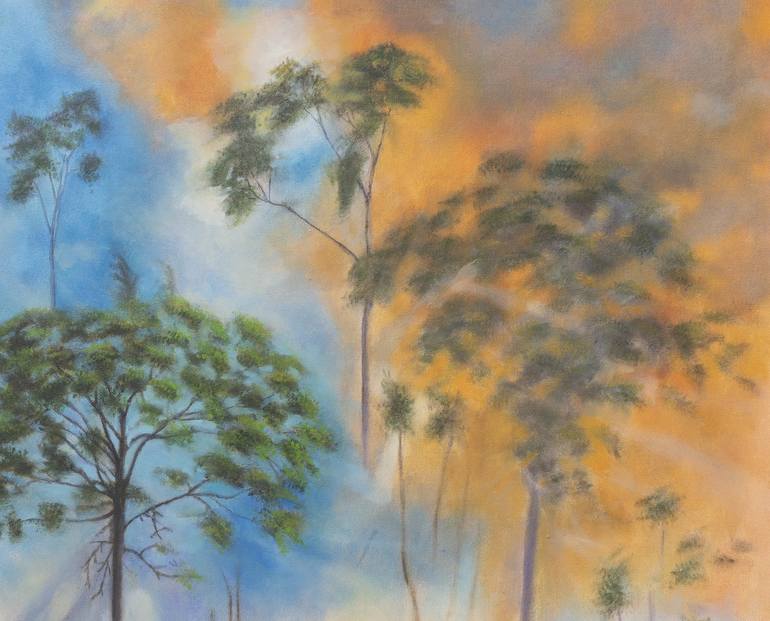 Original Realism Tree Painting by AméRico De Carvalho E Sousa