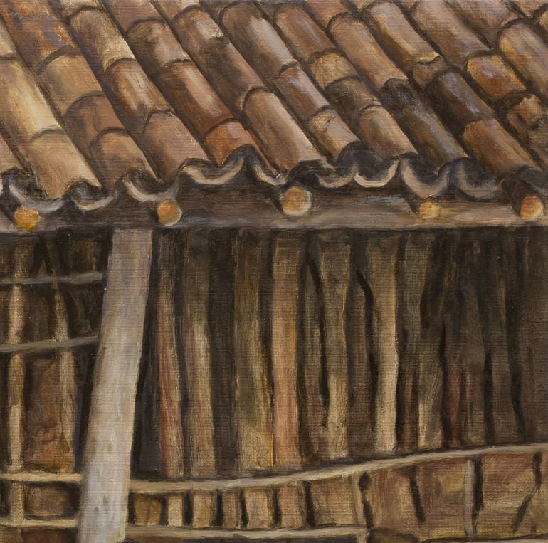 Original Rural life Painting by Américo de Carvalho e Sousa