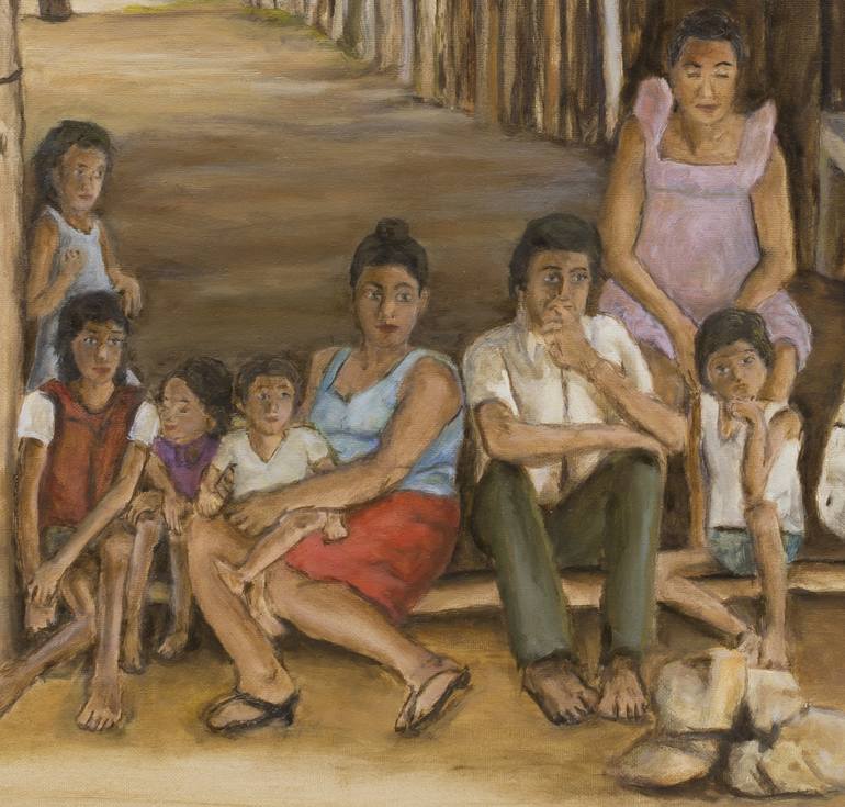 Original Documentary Rural life Painting by AméRico De Carvalho E Sousa