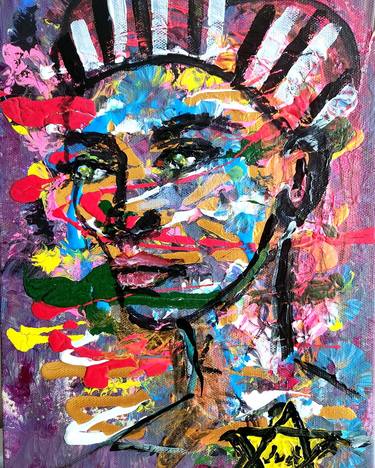 Original Expressionism Portrait Paintings by Toby Gotesman Schneier