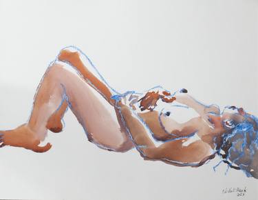 Original Figurative Women Paintings by de Font-Reaulx Patrick