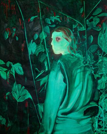 Print of Figurative Garden Paintings by Katarina Holbrough