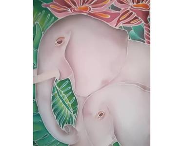 Original Figurative Animal Paintings by Cinzia Belloni