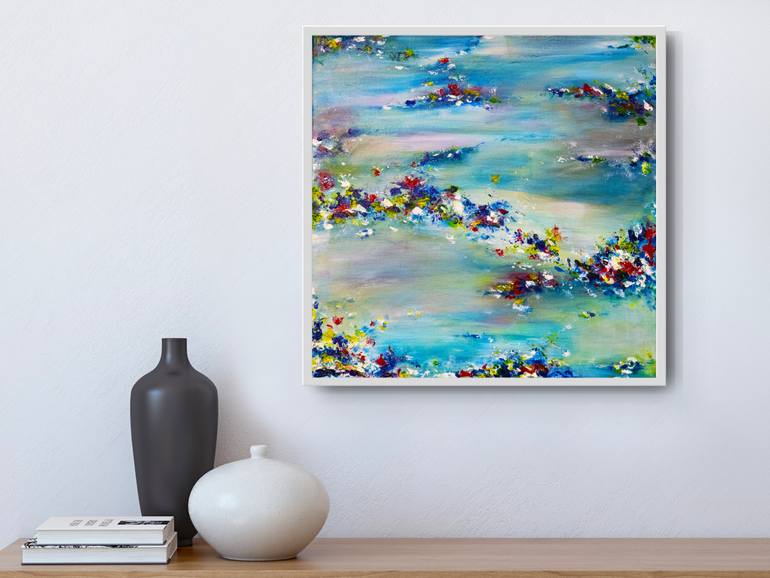 Original Contemporary Abstract Painting by Alina Luchianov