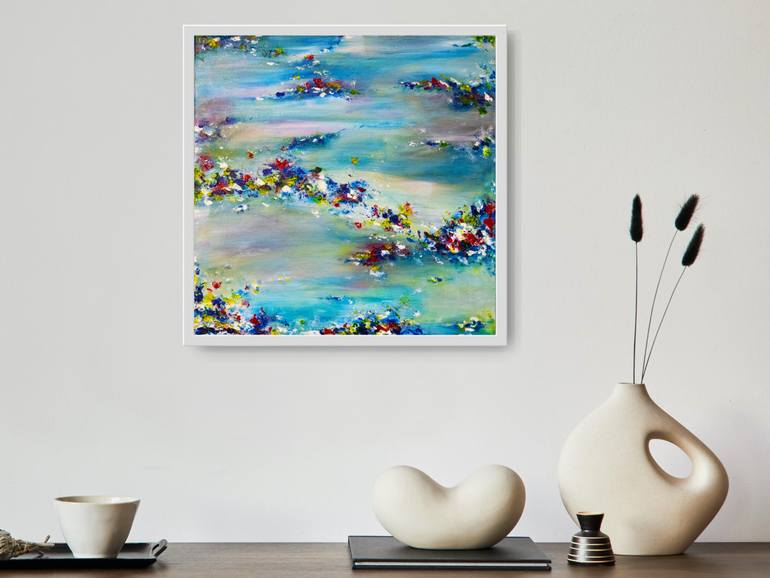 Original Contemporary Abstract Painting by Alina Luchianov