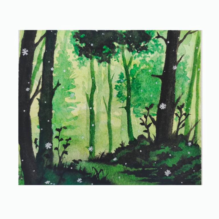 Original Realism Nature Drawing by Umer Khalil
