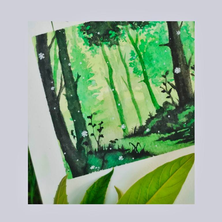 Original Realism Nature Drawing by Umer Khalil