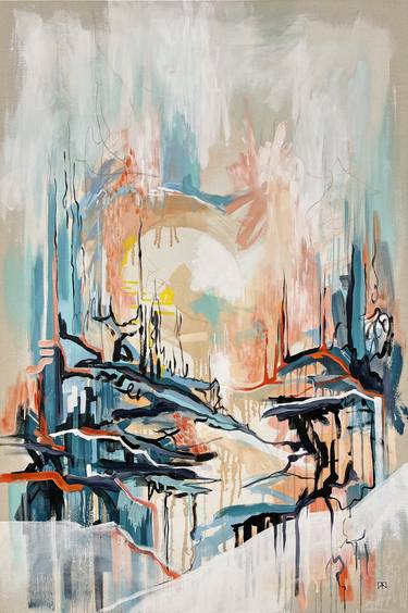 Original Abstract Expressionism Abstract Paintings by Tania LaCaria