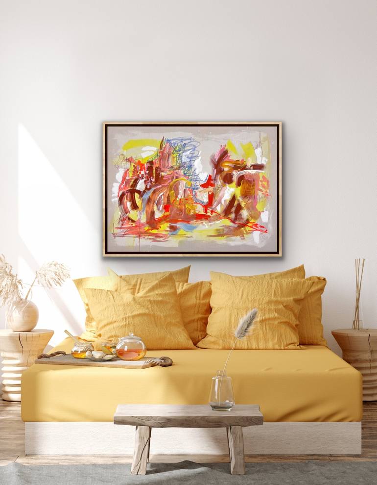 Original Abstract Painting by Tania LaCaria