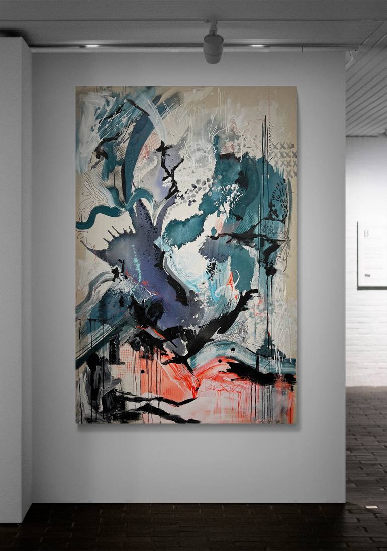 Original Abstract Painting by Tania LaCaria