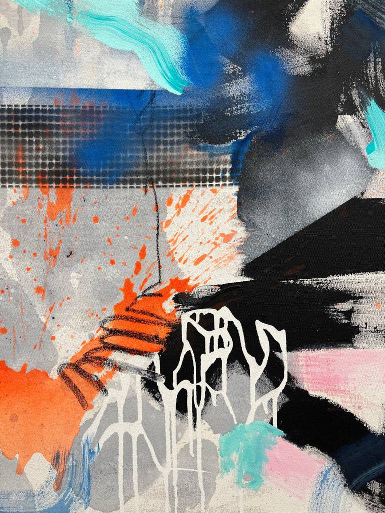 Original Abstract Expressionism Abstract Painting by Tania Lacaria