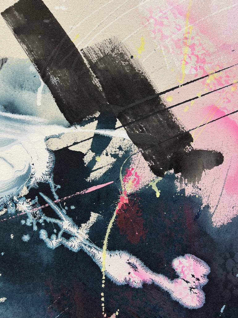 Original Abstract Expressionism Abstract Painting by Tania Lacaria