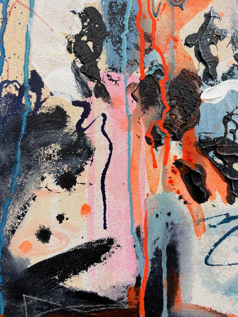 Original Abstract Expressionism Abstract Painting by Tania Lacaria