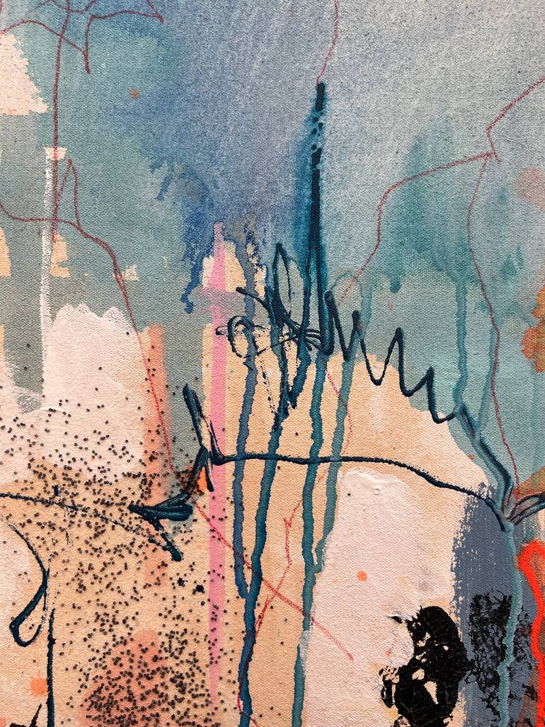 Original Abstract Expressionism Abstract Painting by Tania Lacaria