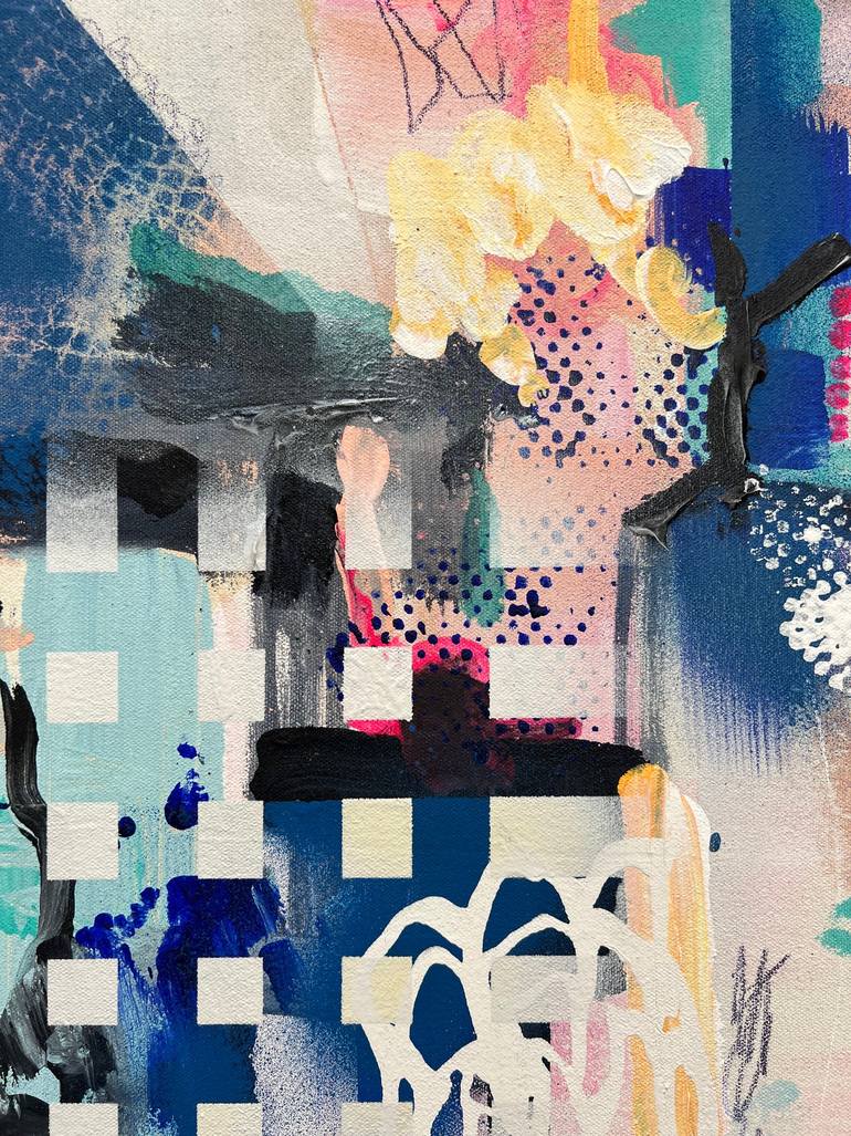 Original Abstract Expressionism Abstract Painting by Tania Lacaria