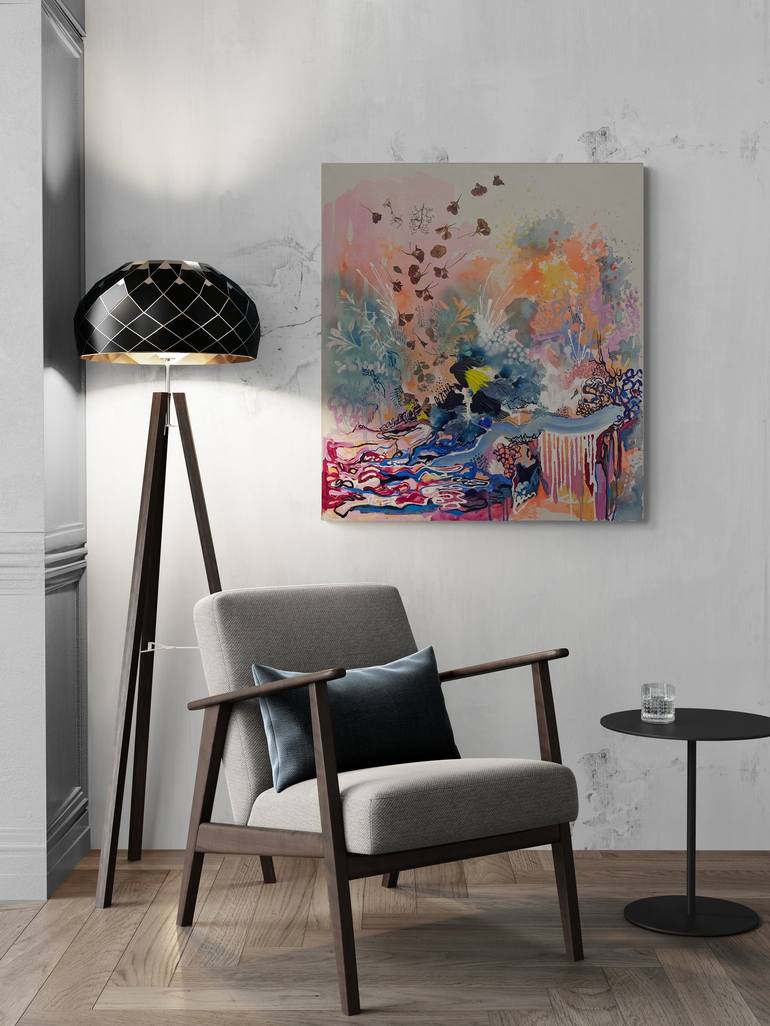 Original Abstract Painting by Tania LaCaria