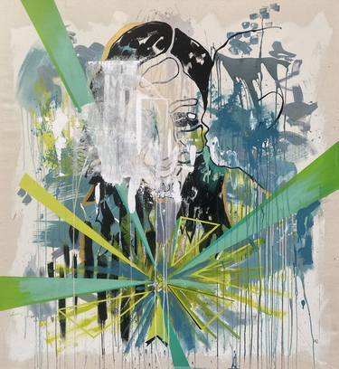 Original Abstract Expressionism Abstract Paintings by Tania Lacaria