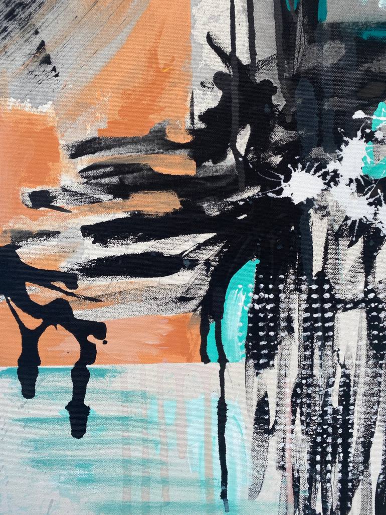 Original Abstract Expressionism Abstract Painting by Tania Lacaria