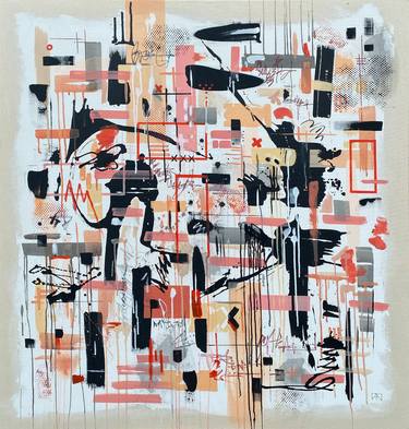 Original Contemporary Abstract Painting by Tania Lacaria