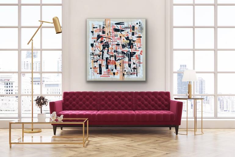 Original Contemporary Abstract Painting by Tania Lacaria