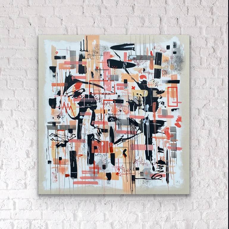 Original Contemporary Abstract Painting by Tania Lacaria