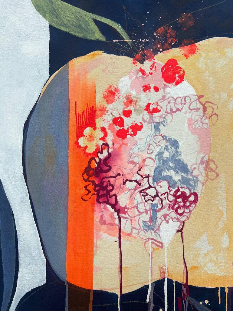 Original Abstract Food & Drink Painting by Tania Lacaria