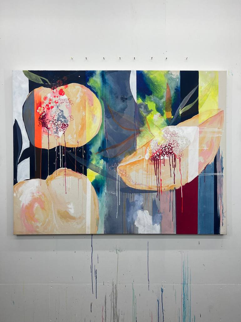 Original Abstract Food & Drink Painting by Tania Lacaria