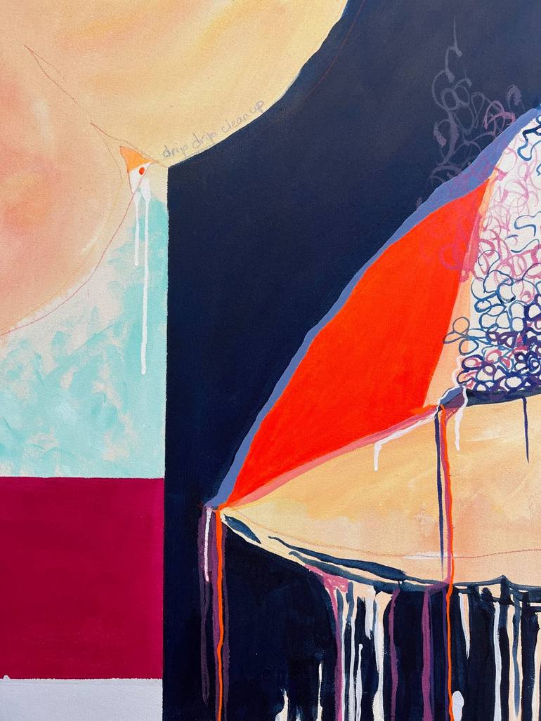 Original Abstract Food & Drink Painting by Tania Lacaria